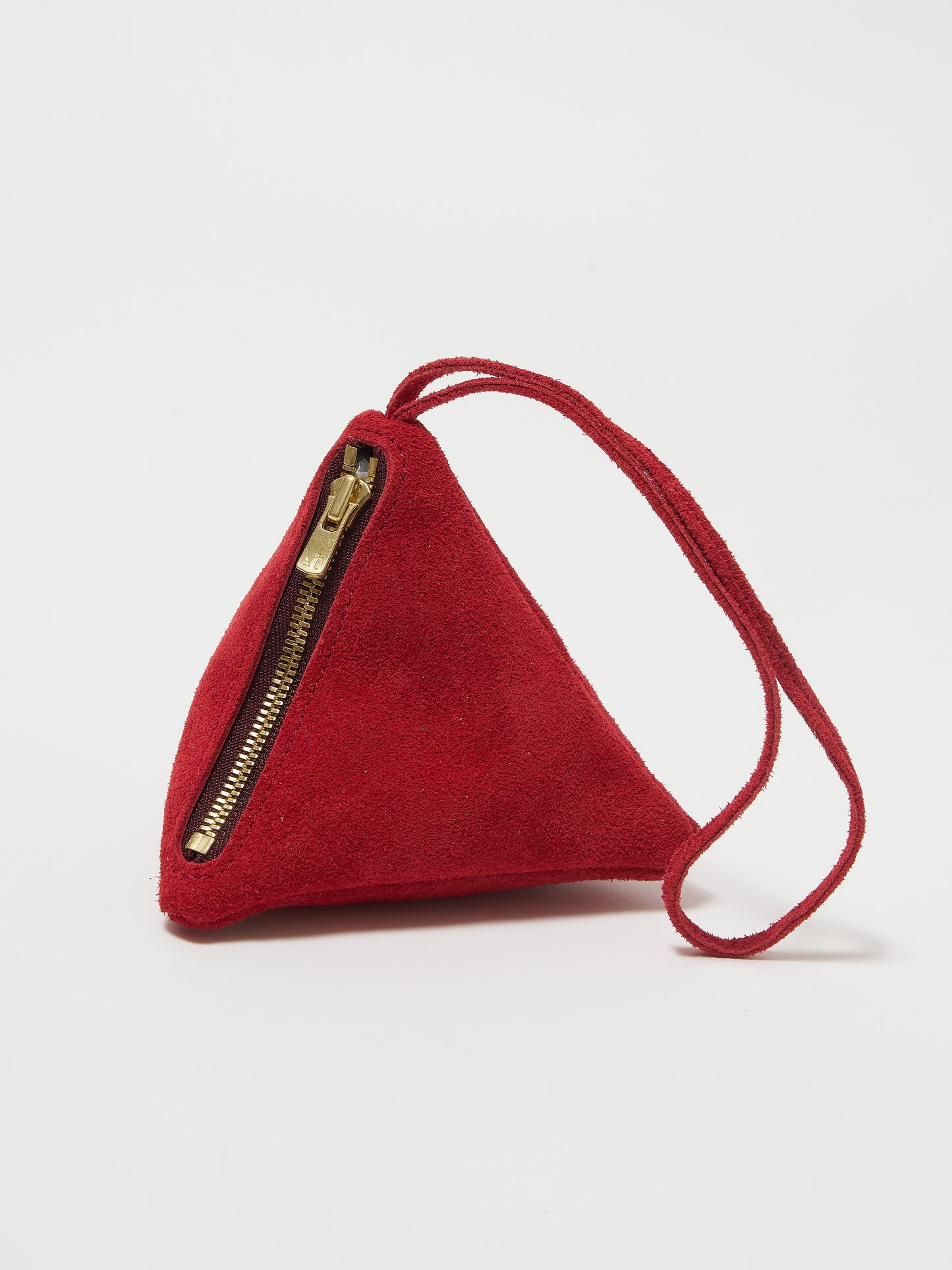 Pyramid Pouch (Suede)